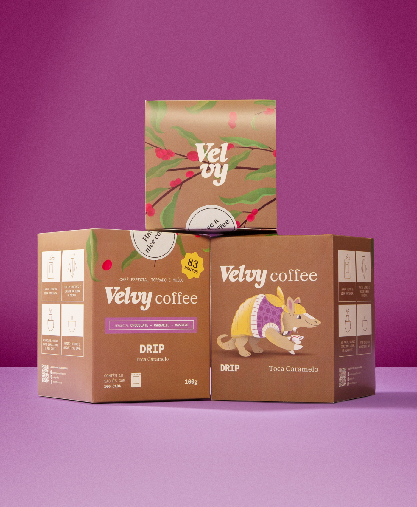 drip coffee trio